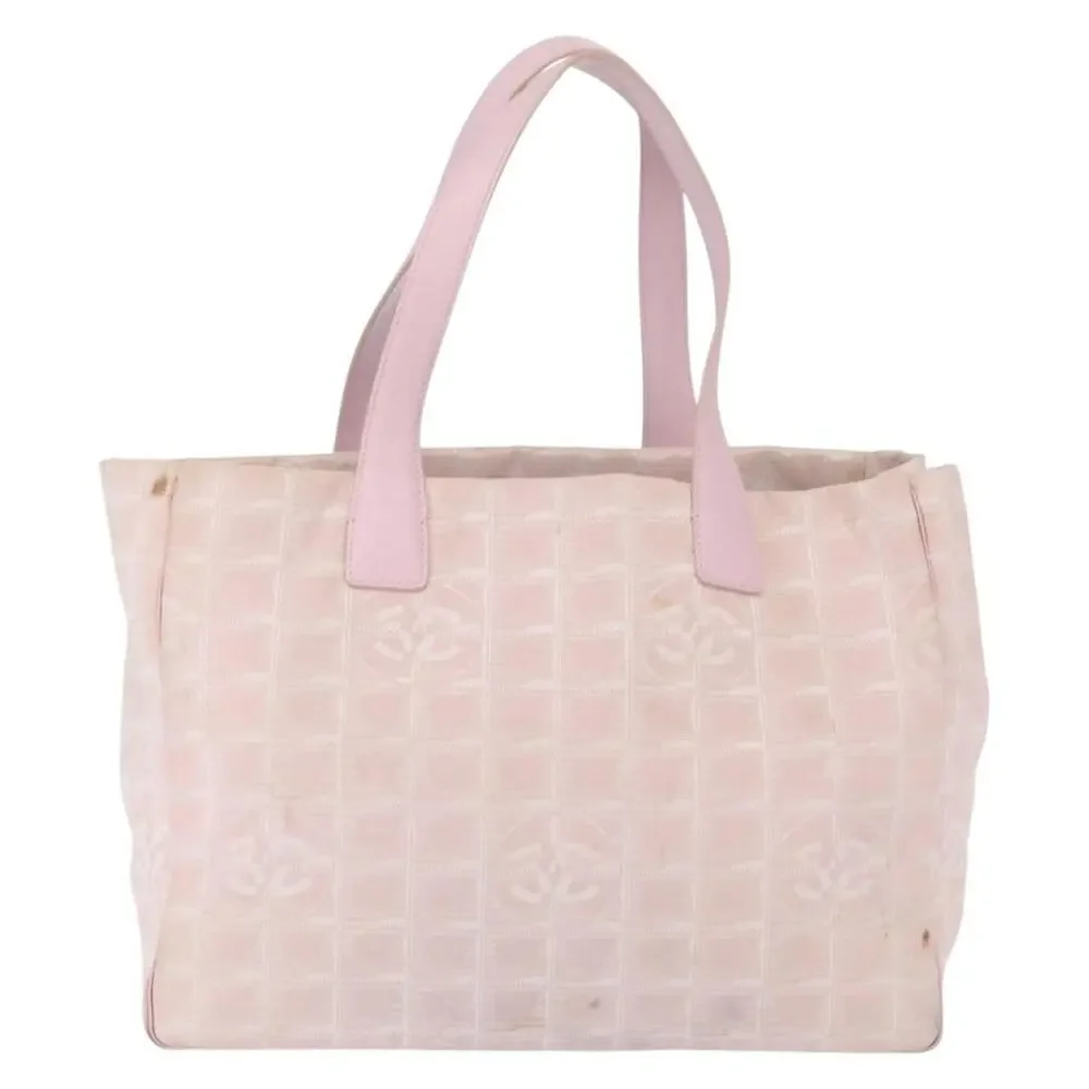 Chanel Nylon New Travel Line Tote Bag Pink